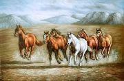 unknow artist Horses 054 oil painting picture wholesale